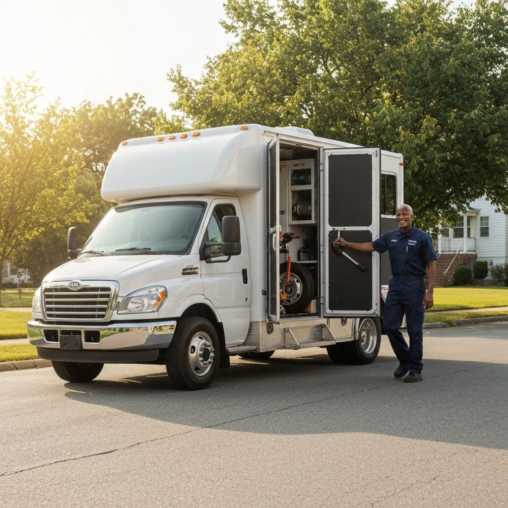 Mobile tire change service